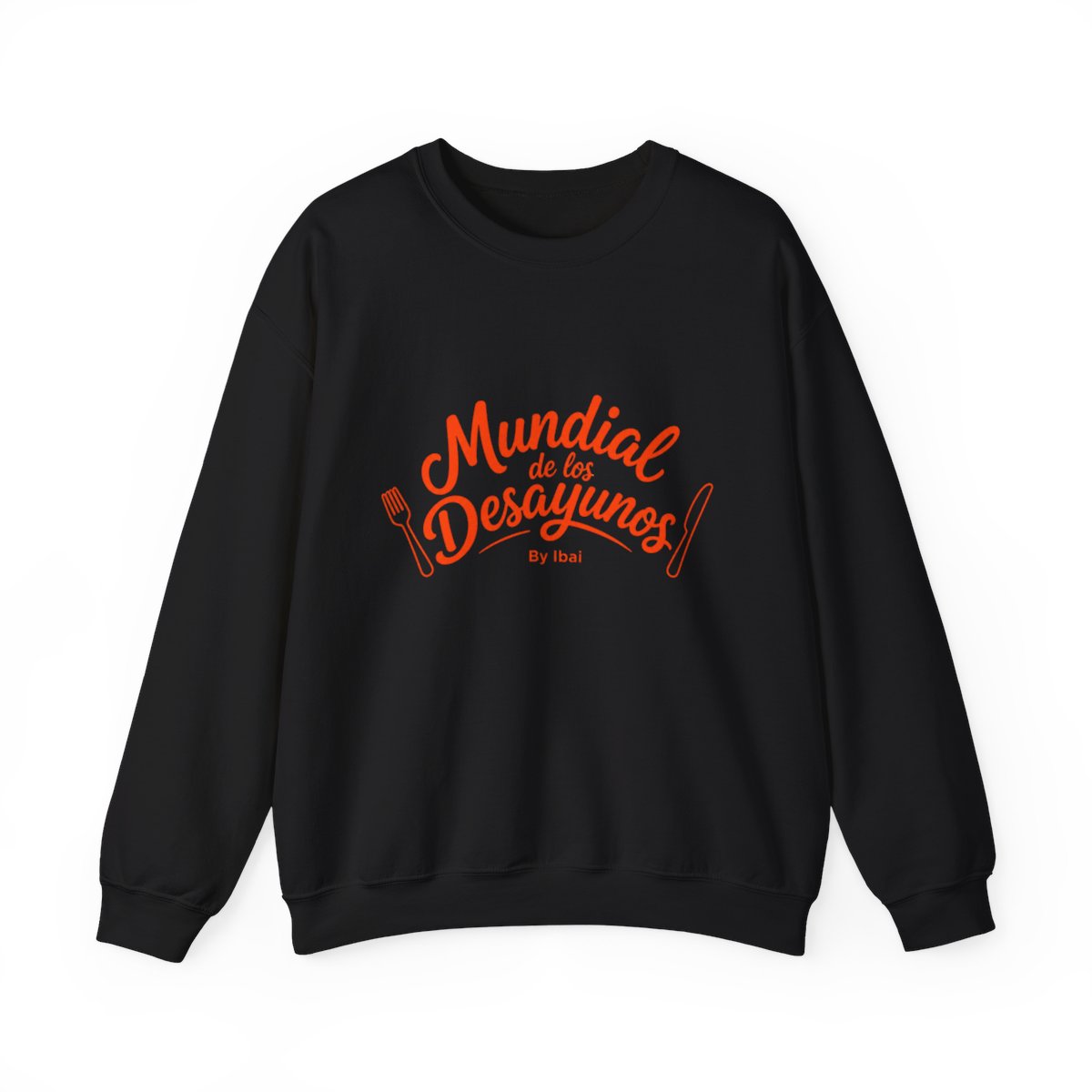 Ibai "Mundial de los Desayunos" Crewneck - alternate angle 2, merchandise