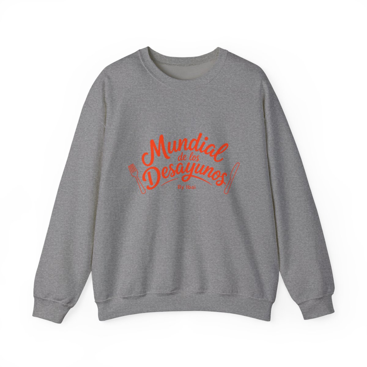 Ibai "Mundial de los Desayunos" Crewneck - alternate angle 3, merchandise