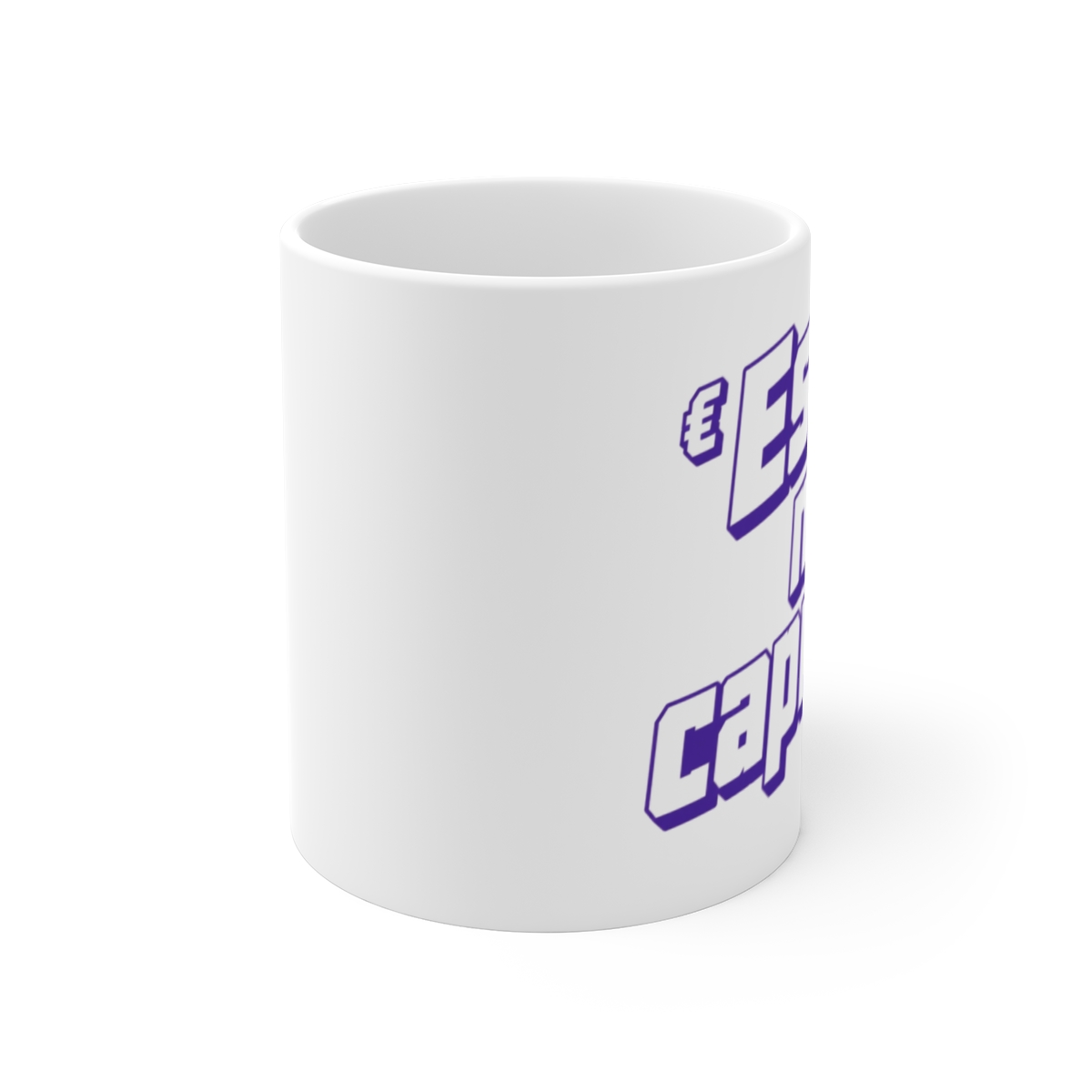 Ibai "Es mi capricho" White Mug - alternate angle 1, merchandise